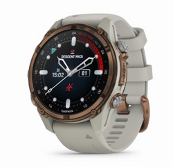 Garmin Descent™ Mk3i, Dive Computer and Multisport GPS Smartwatch, Air Integration, French Gray