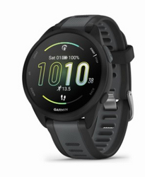 Garmin Forerunner 165, Running Smartwatch, Colorful AMOLED Display, Training Metrics and Recovery Insights, Black from SKANDA INTERNATIONAL FZ LLE