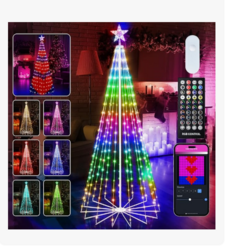 Smart Christmas Cone Tree LED Light from SKANDA INTERNATIONAL FZ LLE