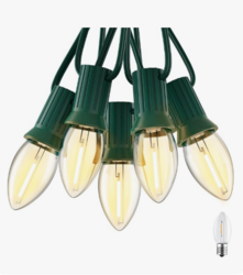 Brightown C7 Clear LED Christmas String Lights Outdoor from SKANDA INTERNATIONAL FZ LLE