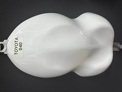 Auto Paint (Toyota 040) Pure White