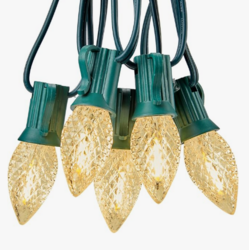 Brightown C7 LED Warm White Christmas Lights Outdoor, 100FT String with 100 Plastic Bulbs, Traditional Hanging Holiday Lights for Christmas Tree, Patio, Fence, Roofline Xmas Decorations from SKANDA INTERNATIONAL FZ LLE