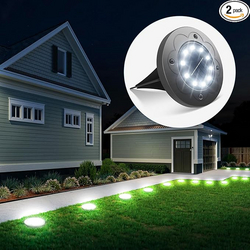 Solar Post Lights Outdoor, 15 Lumen Solar Lamp Post Light Fits 4X4, 6X6 Wooden Posts, Waterproof Solar Powered Post Caps Lights for Fence Deck Garden Patio, Warm White High Brightness 3000K, 2 Pack from SKANDA INTERNATIONAL FZ LLE