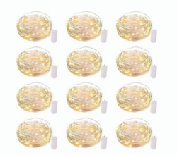Brightown 12 Pack LED Fairy Lights Battery Operate ...