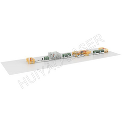 Prismatic lithium battery pack assembly line from SHANDONG HUIYAO LASER TECHNOLOGY CO., LTD