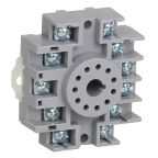 Allen Bradley 700-HN 11 Pin 300V DIN Rail, Panel Mount Relay Socket, for use with 700-HTA2A Relay
