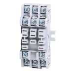 Allen Bradley 700-HN 11 Pin 300V DIN Rail, Panel Mount Relay Socket, for use with 700-HB Relay from ADEX INTL