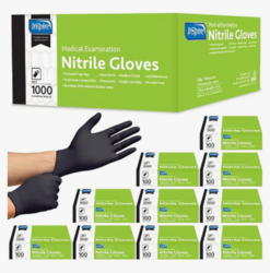 Inspire Black Nitrile Gloves from SKANDA INTERNATIONAL FZ LLE