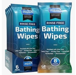 Adult Wet Wipes Body Wipes | Adult Wash Cloths Extra Large, Bathing Wipes for Incontinence, 8"x12" from SKANDA INTERNATIONAL FZ LLE