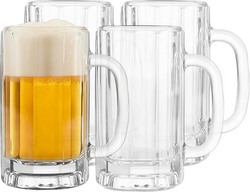 Libbey Heidelberg Glass Beer Mugs, 16-ounce, Set of 4 from SKANDA INTERNATIONAL FZ LLE
