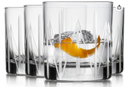 Libbey Lisbon 16-Piece Tumbler and Rocks Glass ...