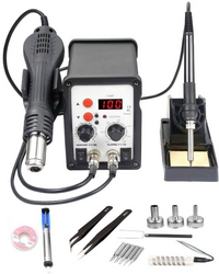 Yihuva 878D Soldering Machine Full Set from ADAMS TOOL HOUSE