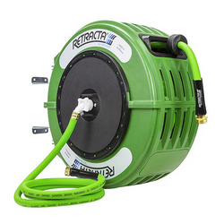 Retractable Garden Hose Reel - 60 Ft - Green Case - PN# DR460G-05 from MORGAN INGLAND FZ LLC