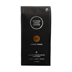 Kicking Horse Coffee 454 Horse Power Ground Coffee, 10 Ounce