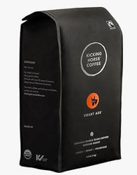 Kicking Horse Coffee, Smart Ass, Medium Roast, Whole Bean, 2.2 Pound - Certified Organic, Fairtrade, Kosher Coffee