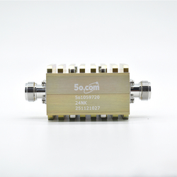 High Power 500W 2 to 4GHz Coaxial Circulator