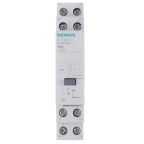Siemens DIN Rail Power Relay, 230V ac Coil, 16A Switching Current, DPDT