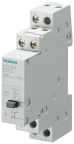 Siemens DIN Rail Latching Power Relay, 24V ac Coil, 16A Switching Current, DPST