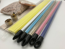 Silver brazing rods for HVAC