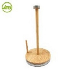 Bamboo Paper Towel Holder