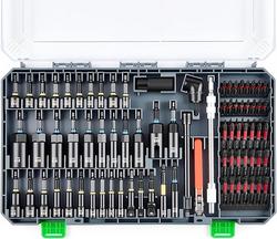 Magnetic Impact Nut Driver Set, Metric & SAE Driver Bit Set with Socket Adapters, Bit Holder, Wing Nut Driver, Universal Sockets, Quick Release Extension, Power Bits from SKANDA INTERNATIONAL FZ LLE
