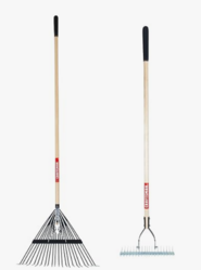 CRAFTSMAN 2-Piece Raking Set with Lawn & Thatching Rakes, Wood Handles with Cushion Grips, for Leaves, Dethatching, Dead Grass, Cultivating from SKANDA INTERNATIONAL FZ LLE