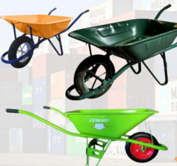 Taccto Wheelbarrow – HD Green (Extra Deep) from ADAMS TOOL HOUSE