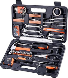 149 Piece Tool Set, Basic Tool Kit for Home, Repair Tool Combination Package Mixed Tool Set Hand Tool Kit with Plastic Toolbox Storage Case