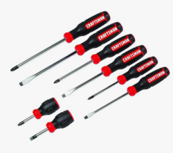 CRAFTSMAN Screwdriver Set, Bi-Material, 8 Piece Set from SKANDA INTERNATIONAL FZ LLE