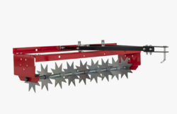 CRAFTSMAN (CMXGZBF7124336), 36-Inch Tow Spike Tow Behind Spike Aerator for Aerating Lawns; 9 Galvanized Steel Spike Disks, 90lbs Capacity Weight Tray for Better Aeration, Universal Hitch, Red from SKANDA INTERNATIONAL FZ LLE