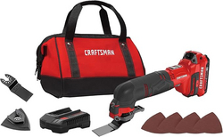 CRAFTSMAN V20 Cordless Oscillating Tool Kit Multi-Tool with Blades, Sand Paper, Battery and Charger Included (CMCE501D1) from SKANDA INTERNATIONAL FZ LLE