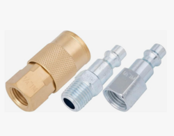 CRAFTSMAN 1/4-in NPT Universal Coupler/Plug Kit, 3-Piece, Industrial Interchange, Steel and Brass Construction from SKANDA INTERNATIONAL FZ LLE