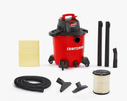 CRAFTSMAN CMXEVBE17590 9 Gallon 4.25 Peak HP Wet Dry Vac, Portable Shop Vacuum Wet and Dry with Filter, Dust Bag, Hose and Attachments for Home, Garage and Automotive Cleaning from SKANDA INTERNATIONAL FZ LLE