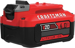 CRAFTSMAN V20 Lithium Ion Battery, 4.0-Amp Hour (CMCB204) from SKANDA INTERNATIONAL FZ LLE