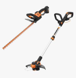 WORX WG184 40V Power Share 13" Cordless String Trimmer & Wheeled Edger (2x20V Batteries) with Power Share Turbine Cordless Leaf Blower with Brushless Motor from SKANDA INTERNATIONAL FZ LLE