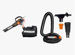 WORX WG512 Trivac 2.0 Electric 12-amp 3-in-1 Vacuum Blower/Mulcher/Vac with LeafPro Universal Leaf Collection System for All Major Blower/Vac Brands Visit the WORX Store from SKANDA INTERNATIONAL FZ LLE