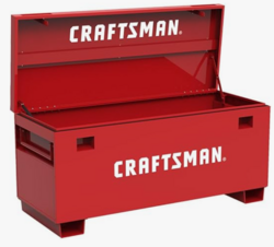 60" Craftsman Jobsite Box in Red from SKANDA INTERNATIONAL FZ LLE