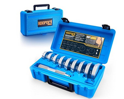 10-Pieces Wheel Bearing Press Kit: Includes Seal Driver, 9 Bearing Adapters, and Seal Installer for Efficient Bearing Installation, Universal Bearing Race and Seal Bushing Driver Install Set from SKANDA INTERNATIONAL FZ LLE