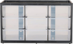 CRAFTSMAN Plastic Storage Organizer Bin System, 9 Compartment, Modular, Home Office (?CMST40709) from SKANDA INTERNATIONAL FZ LLE