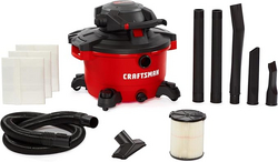 Craftsman CMXEVBE17606 12 Gallon 6 Peak HP Wet/Dry Vac with Detachable Leaf Blower, Portable Shop Vacuum with Attachments and Dust Collection Bags from SKANDA INTERNATIONAL FZ LLE
