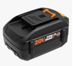 Worx WA3578 - PowerShare 20V 4.0Ah, Lithium Ion High Capacity Battery, Orange and Black
