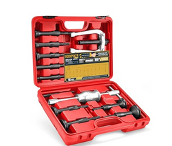 KOOPOOL 16-Piece Blind Hole Collet Bearing Race & Seal Puller Extractor Kit: Slide Hammer Pilot Insert for Effortless Inner Internal Bearing Removal Tool from SKANDA INTERNATIONAL FZ LLE