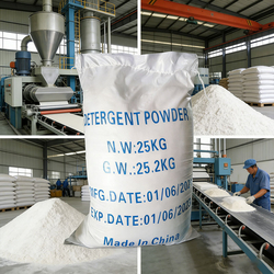 African Hard Water Formula Washing Powder 25kg Highly Active Soap Powder OEM ODM Brand Name Clothes Laundry Detergent