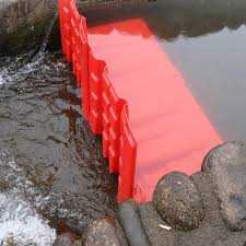 Portable L-Shaped Flood Barriers