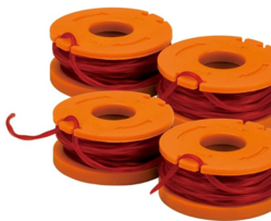 WORX WA0047 4-Pack String Trimmer Replacement Line, Orange from SKANDA INTERNATIONAL FZ LLE
