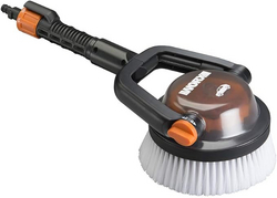 WORX Hydroshot Adjustable Automotive Power Scrubber, Quick Snap Connection - WA1820 (Soft Bristles) from SKANDA INTERNATIONAL FZ LLE