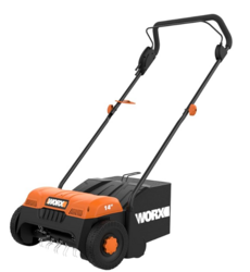 WORX WG850 12 Amp 14 Inch Corded Electric Dethatcher, Black from SKANDA INTERNATIONAL FZ LLE