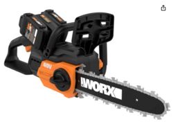Worx 40V 12" Cordless Chainsaw Power Share with Auto-Tension - WG381 (Batteries & Charger Included) from SKANDA INTERNATIONAL FZ LLE