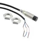 Omron Inductive Threaded Barrel Proximity Sensor, M12, 8 mm Detection, PNP NO, 12 ? 24 V dc