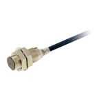 Omron Inductive Threaded Barrel Proximity Sensor, M18, 12 mm Detection, PNP NO, 10 ? 30 V dc